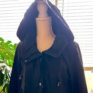 Betsy Johnson Hooded Women Raincoat